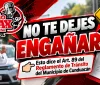 MOTOCICLISTAS NO SE DEJEN ENGAÑAR 