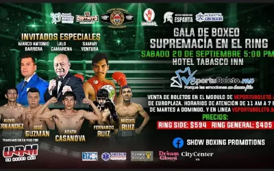 Boxeo en Villahermosa 