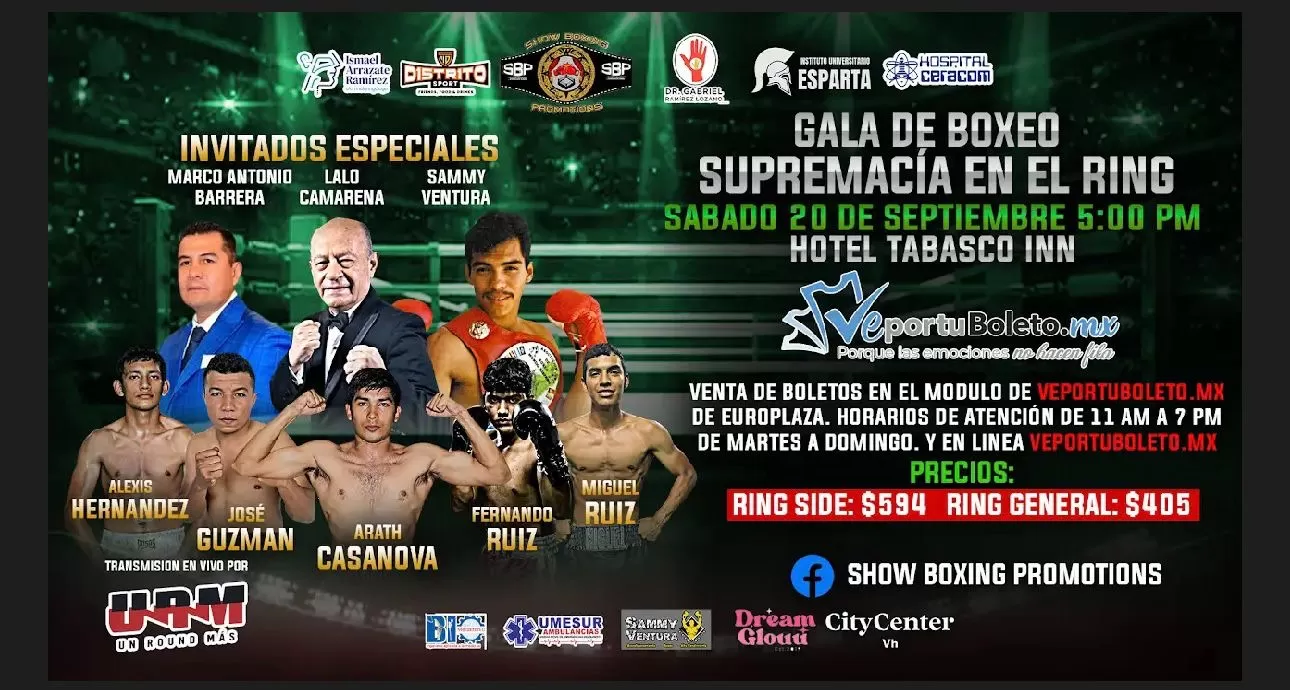 Boxeo en Villahermosa 